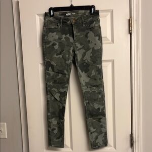 Old Navy Camouflage Skinny Jeans